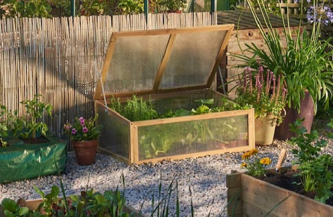 Kweken in een buitenkas